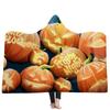 Hooded Blanket Adults Cozy Throw Super Soft Fleece Warm Winter Nap Home Decor