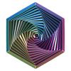 KDSSYFT 3D Printed Hexagonal Stress Relief Fractal for Adults and for Passing Time Toy, Hexagon, Children,
