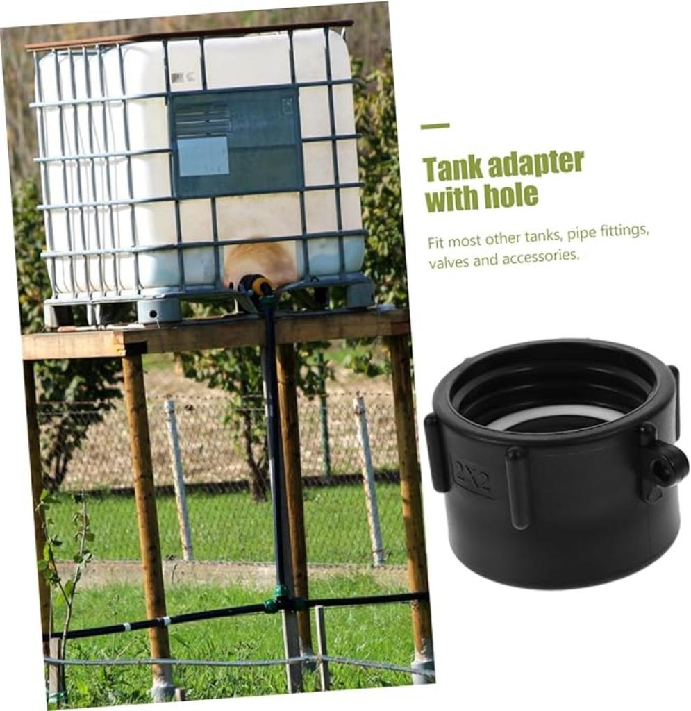 IBC Tank Adapter S60 X  1" 1.5 2" 63/75/80/100mm Thread Connector Ton Barrel Connect 1000 Liter IBC Tank Fitting