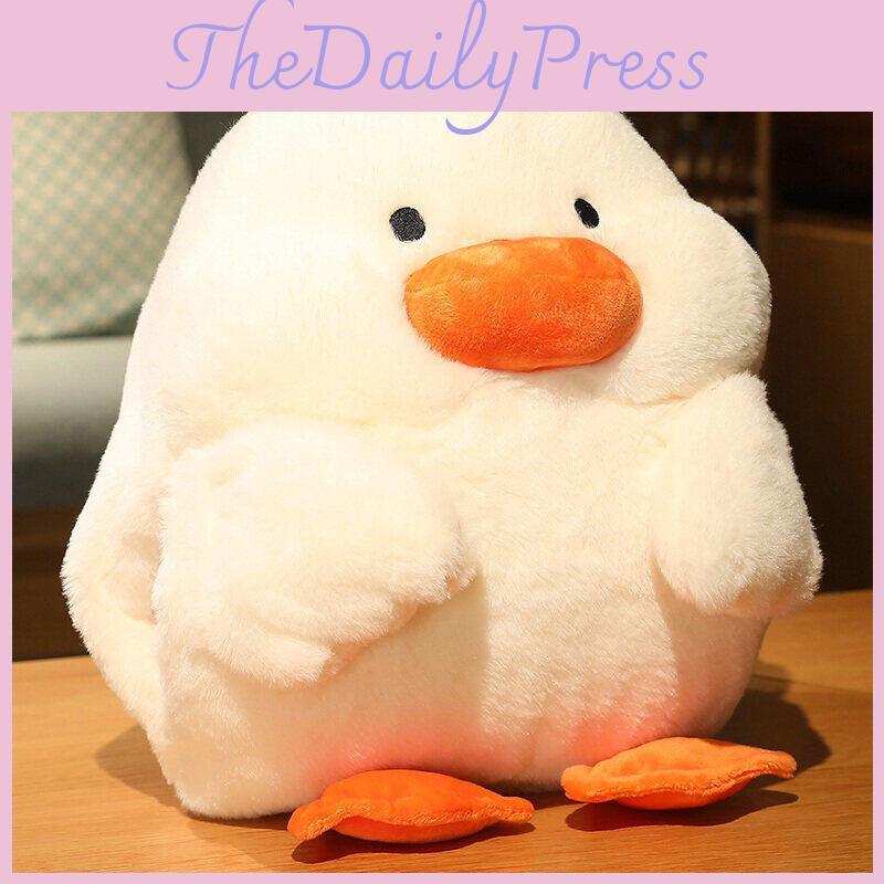 Lazy Cute Doodle Duck Plush Toy Cartoon Children Sleep Companion Gift Girlfriend