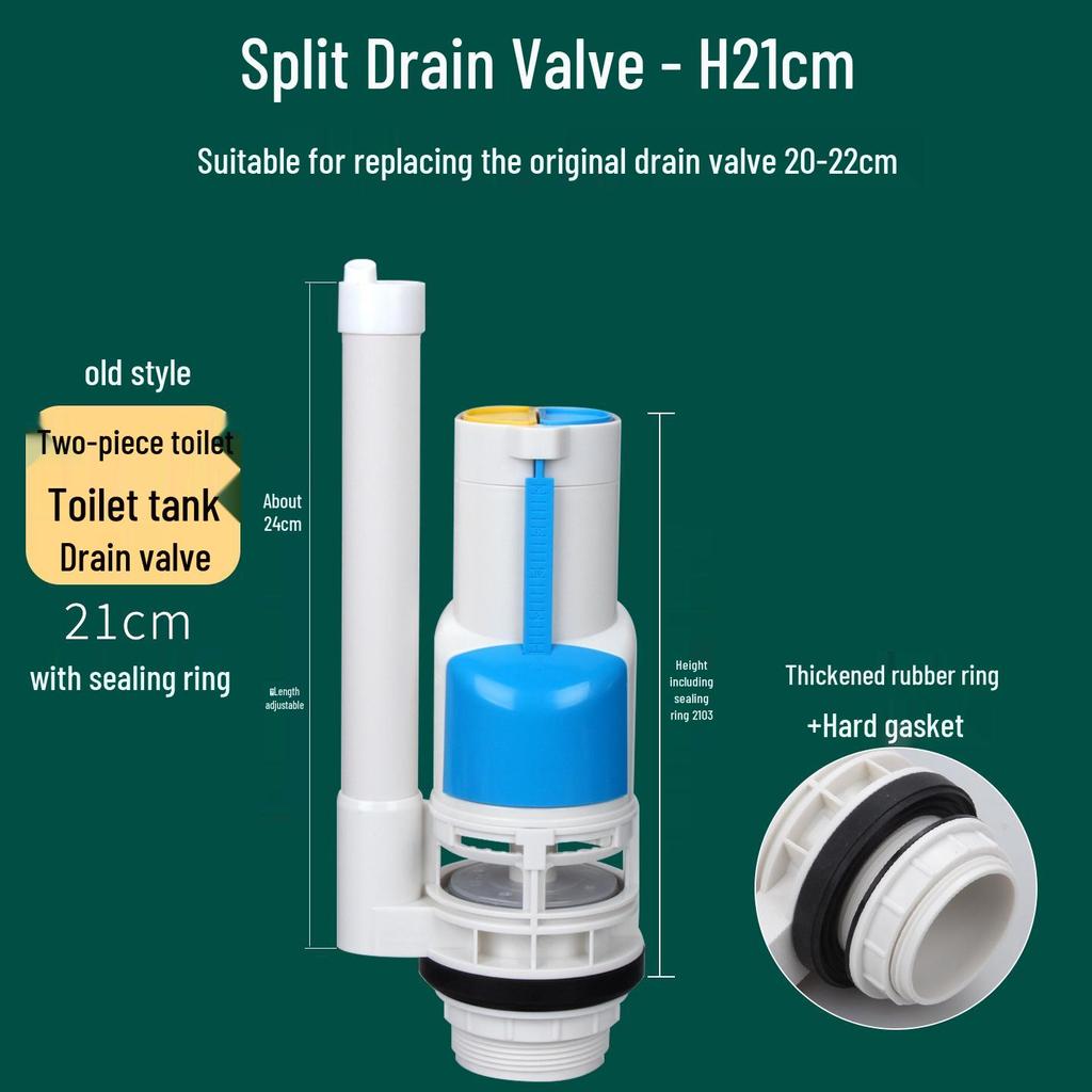 WDI Water-Saving Flush Valve Kit for Squat Toilets