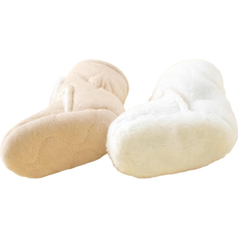Laxialiya Newborn Anti-Slip Winter Cotton Baby Shoes 6-24 months