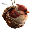Acorn Ornament Collection Forest Animal Ornaments Acrylic Pine Cone Christmas Owl Tree Decorations Decoration Rustic Nature-Themed Home Decor