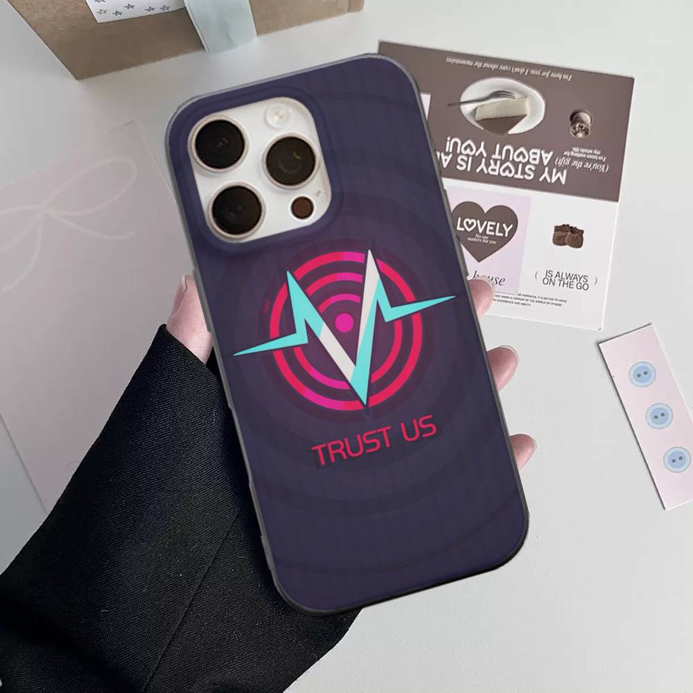 

H-Hazbin H-Hotel Corrugated Stripe Phone Case For iPhone 17 16 15 14 13 12 11 Pro Max Plus Pro Shockproof Cover iPhone 16pro max