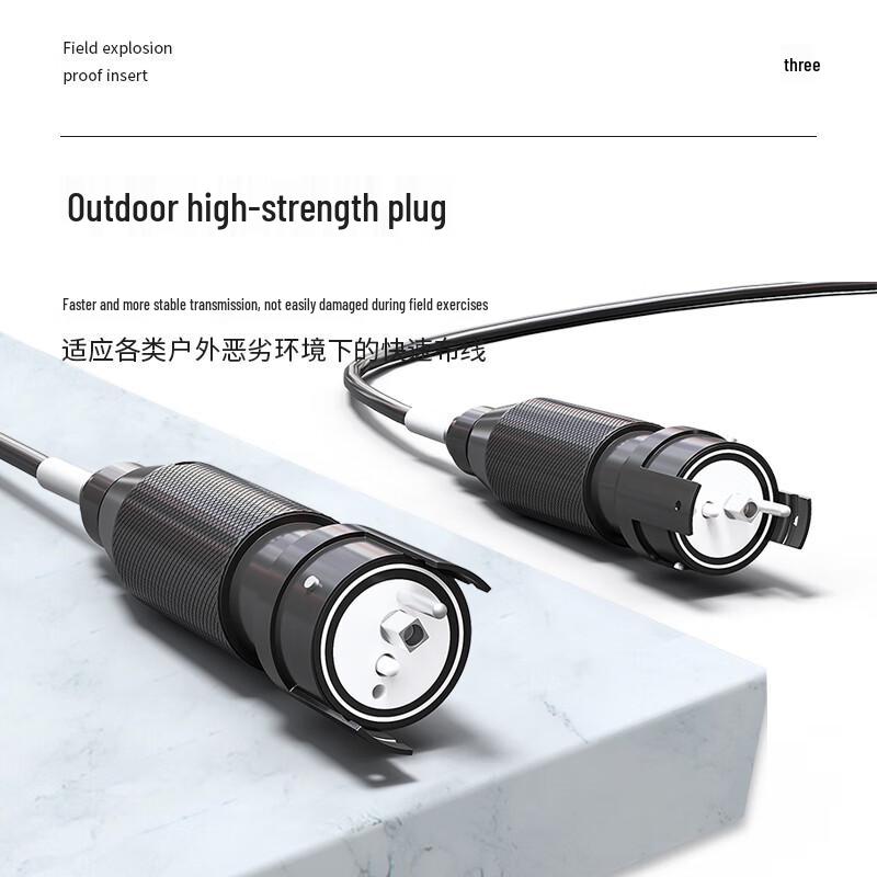 FengYingZi Outdoor Armored Single-Mode Fiber Optic Cable with Dispenser