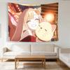 Touhou Kaguya Houraisan Anime Tapestry  Wall Hanging for Bedroom  Dorm Manga Fan Collection  Home Decor