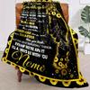 To My Granddaughter Customize Your Name Blanket Warm Comfortable And Soft Blankets Are Suitable For Home Lunch Break Blanket Office Sofa Sofa Gift To