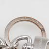 LOUIS VUITTON Keychain Slim Dragonne key ring M01189 Taigalama yellow Monogram canvas/Taiga unisex Used