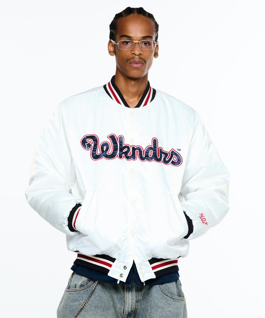 Wkndrs Classic Baseball Jk (White)