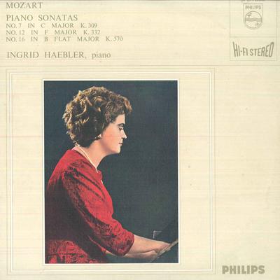 LP Record INGRID HAEBLER PIANO  Mozart  Piano Sonatas  Vol.3 SFL7868 PHILIPS  Japan Classical Used