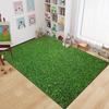15 Sizes Football Field Green Grass Rugs for Kids Room Play Mats Area Carpet for Bedroom Living Room Soft Rug Home Decor Rug Mat