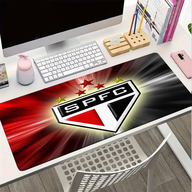 Sao Paulo Fc Crest Mouse pad Mouse pad, Gaming Mouse Pad, keyboard pad, Desk Decor for computer notebook Fan Gift Birthday Gift