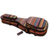 MUSIC FIRST Original Design 15mm Thick Country Style Baritone Ukulele Bag, Ukulele Case (30-31 inches)