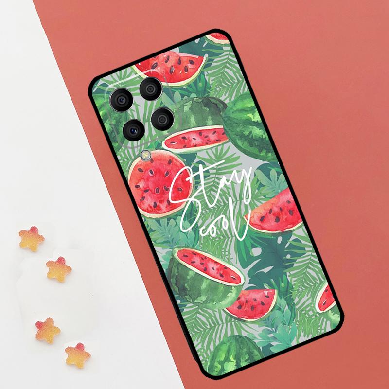 Cute Summer Fruit Watermelon For Samsung Galaxy M11 M21 M31 M13 M33 M35 M53 M55 M15 M14 M34 M54 M12 M32 M52 M06 M16 Case