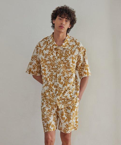 

[Atempo] BALI PAJAMA SET_Leaf Coconut [Shipped from Korea] 100% Authentic M