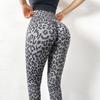 Leggings Femininos Amassados Moda Yoga Alta Elasticidade Fitness Leggings Femininos