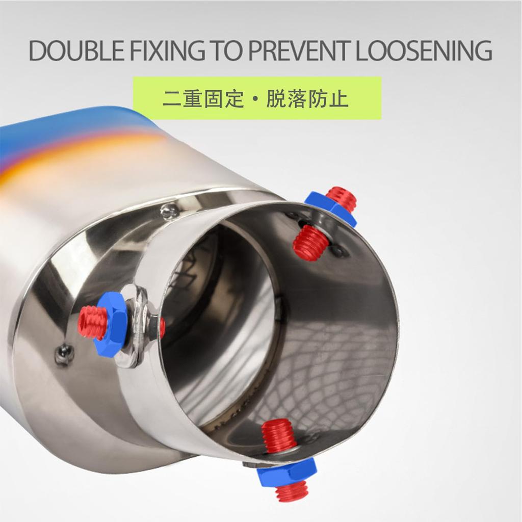 New Suzuki Jimny JB64 Muffler Jimny Sierra JB74 Muffler Tail Exhaust Pipe Aero Exterior Custom Design Accessories Cutter, End, End, Decoration, Parts,