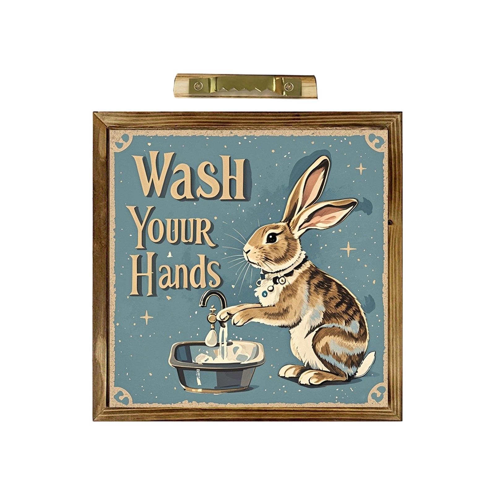 

Пасхальный Кролик Яйцо Фоторамка Украшение One Size