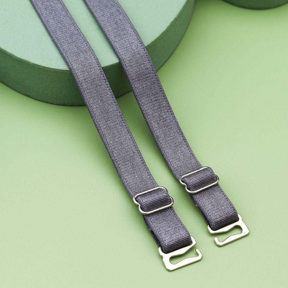 Double-Shoulder Stainless Steel Bra Straps Adjustable Underwear Shoulder Strap  Women