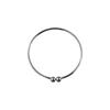 Best Quality Gifts Silver Plated Bracelet Mens/Womens Fashion Jewelry Adjustable Bangles