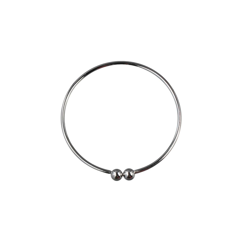 Best Quality Gifts Silver Plated Bracelet Mens/Womens Fashion Jewelry Adjustable Bangles