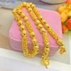 Dubai Thailandia Serie Oro Rubinetto Nuvola Propizia Collana Perle Ananas Gioielli di Moda Placcati Ottone