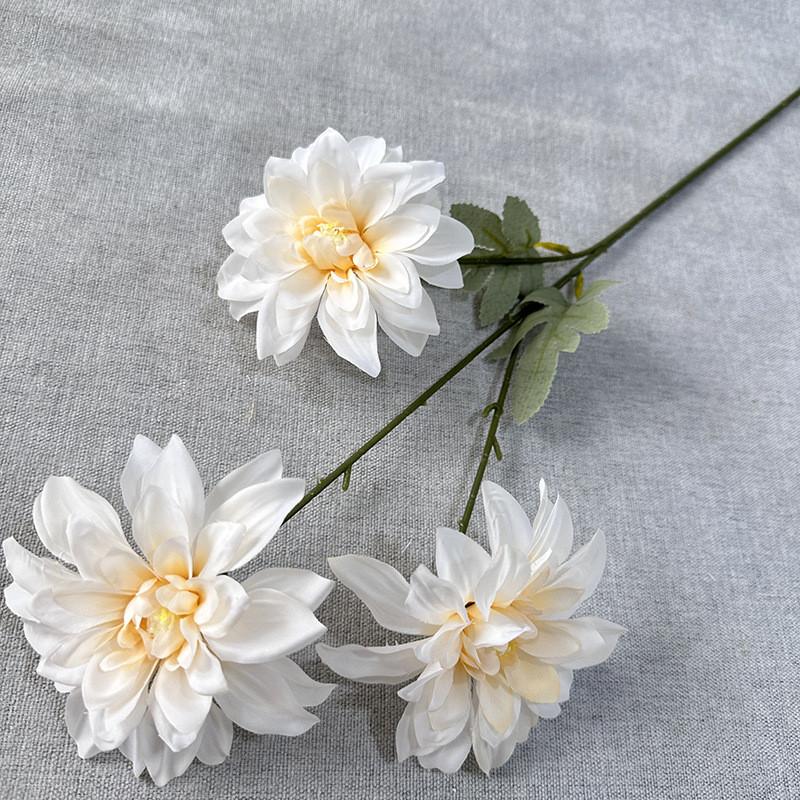 Artificial Flower Dahlia Wedding Hotel Restaurant Desktop Decoration Ornament