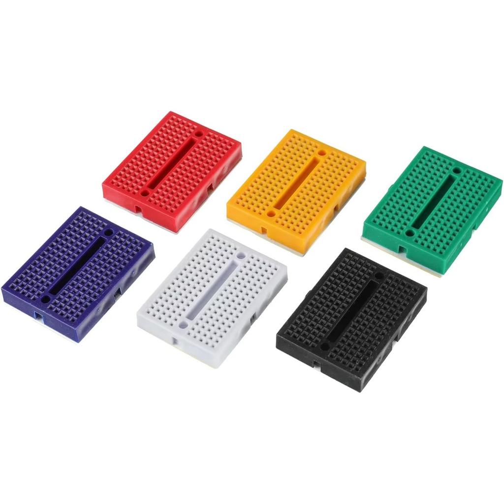 Breadboard Kit with 830-Tie-Point, 400-Tie-Point Boards, 6x170-Tie-Point Mini Boards, 65Pcs Flexible Wires, for Arduino