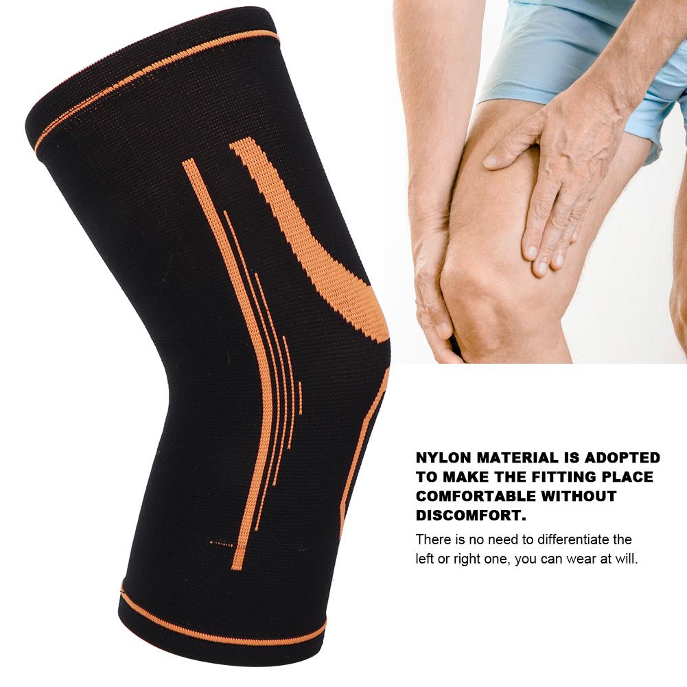 Fitness Running Cycling Knee Support Brace Elastic Nylon Sport Knee Joint Pads Pain Relief