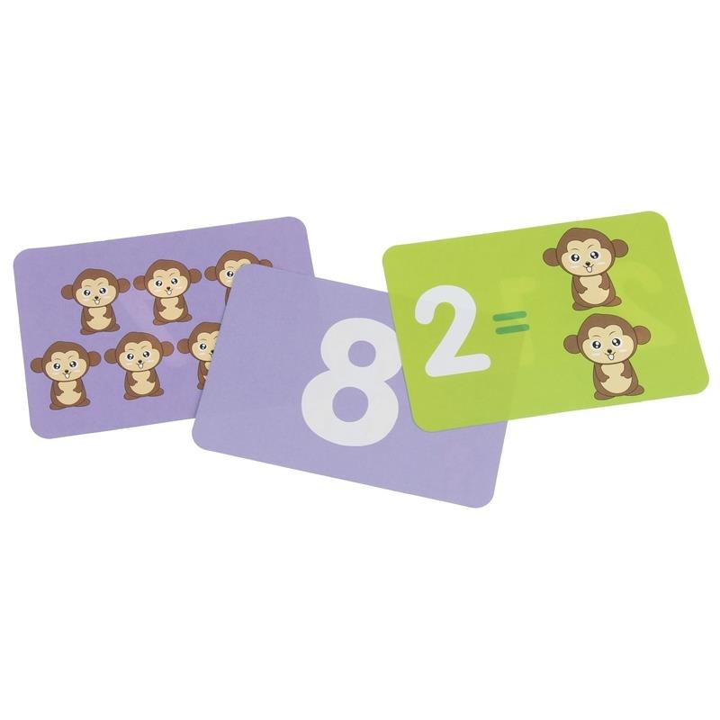 Monkey Scale Educational Game Learning Counting Numbers For Children