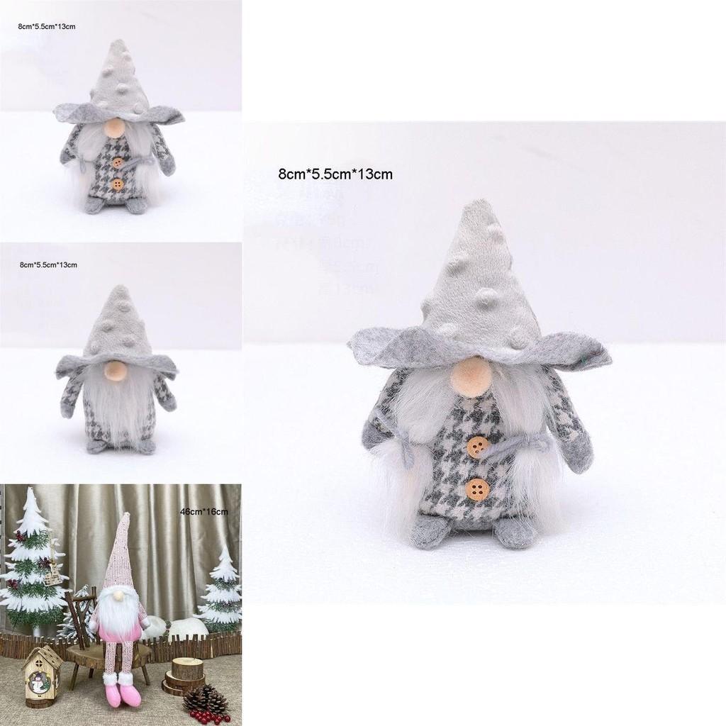 Charming Faceless Doll Christmas Decorations For Delightful Home Ornamentation