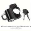 Universal Metal Motorcycle Helmet Lock, Anti-Theft Fixed Lock, Multi-Functional Electric Safety Motorcycle Accessory