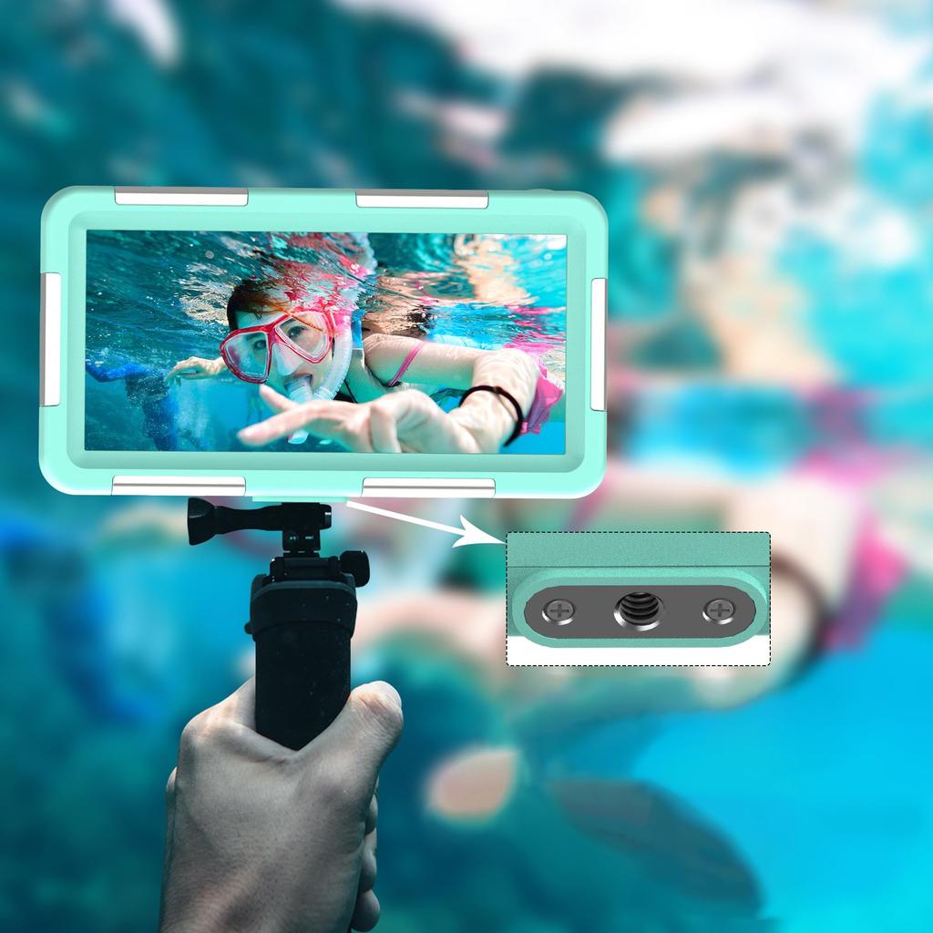 Waterproof iPhone Diving Case for Underwater Photography IPX8 Standard Waterproof Suitable for Depths up to Ideal for Summer Hot and Fishing Features