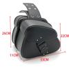 PU Leather Motorcycle Saddlebags Waterproof Motorbike Side Saddle Bags Password Lock Universal for Harley Suzuki Kawasaki Yamaha