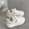 Casual Board Shoes Women's New Summer Platform White Shoes with Skirts and Bread Shoes