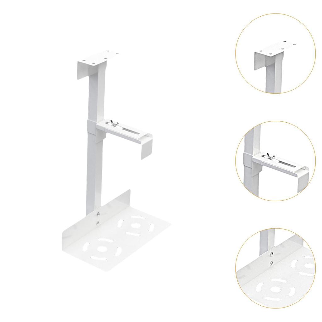 CPU Mount Bracket under Desk, Computer Bracket, Wall Host Easy to Install, P