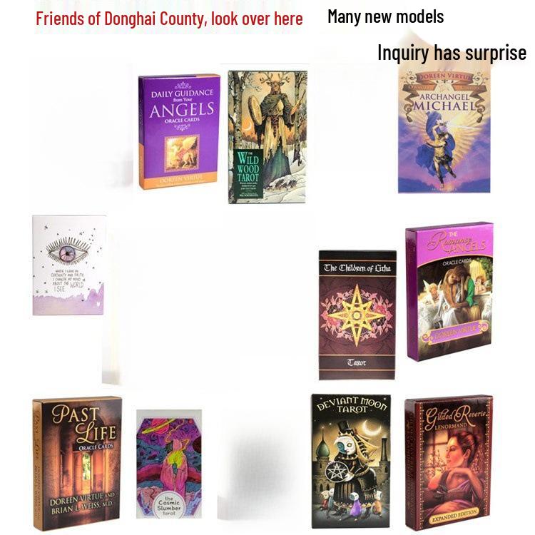 Oracle & Tarot Cards Set: Cross-Border E-commerce Card Game