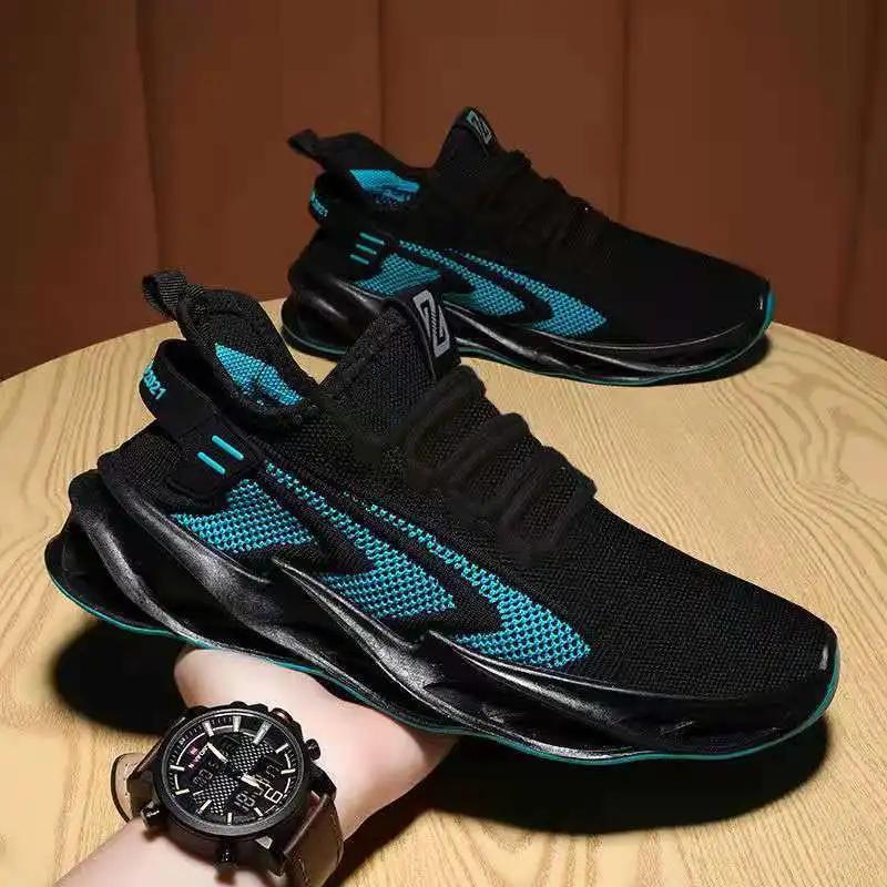 Men's Sneakers Spring Fashion Outdoor Trendy Mesh Breathable Trendy All-match Light Board Shoes Trainers Casual Sneakers 2024