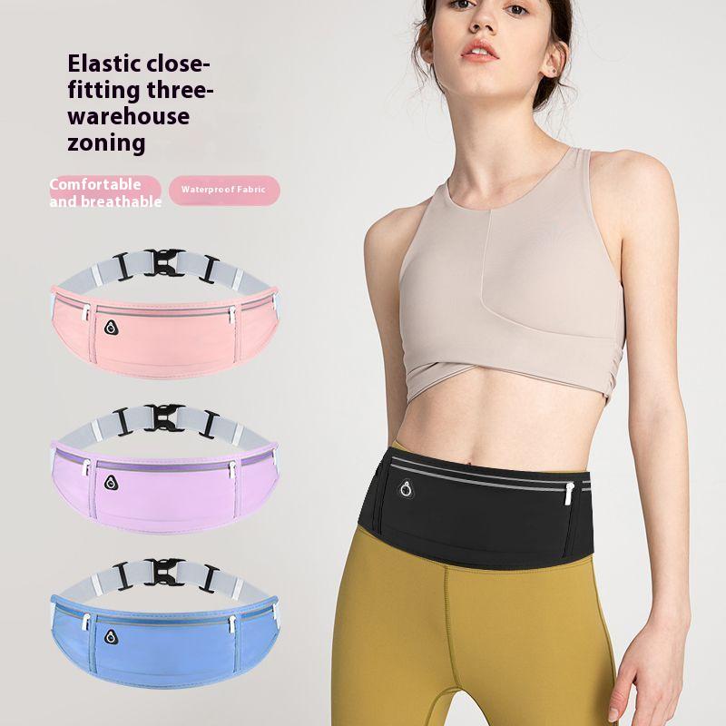 Sportliche Hüfttasche Damen Herren Laufgürtel Hüfttasche Wasserdichte Hüfttasche Geldbörse Herren Gürteltasche Tragbarer Handyhalter Fitnessstudio