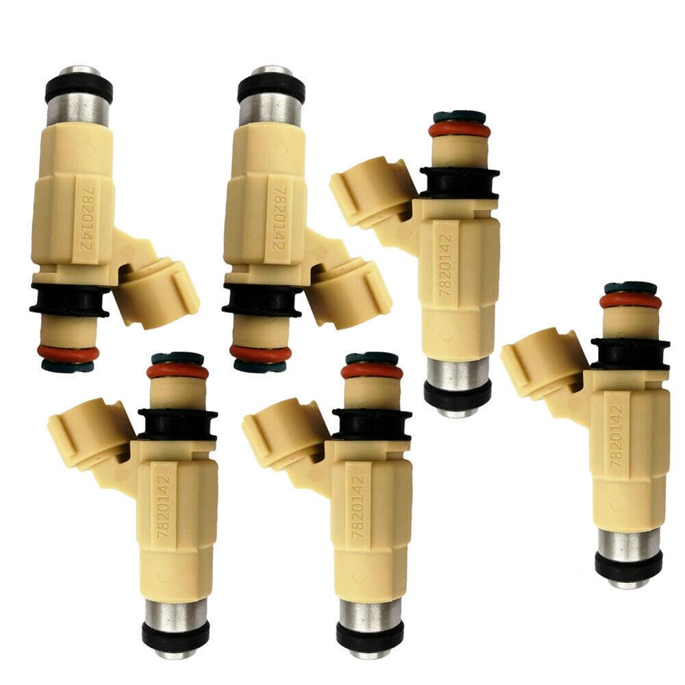 6x 69J-13761-00-00 Fuel Injectors For Yamaha F200 F225 200HP 225HP 4Strok CDH240
