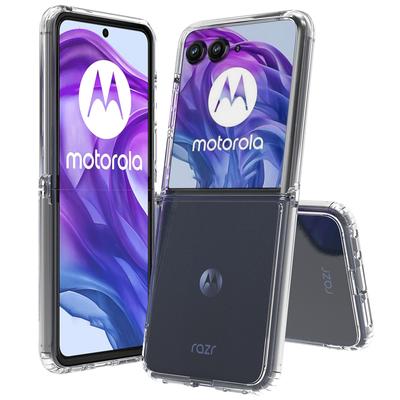 Airbag ShockProof Soft TPU+Arcylic Clear Back Phone Cases For Motorola Moto Razr 50 Ultra 50Ultra Razr Plus 2024 5G Cover