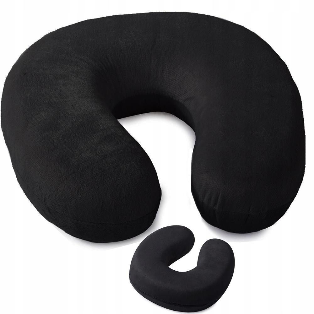 Memory Travel Pillow Black(50) Gab_B