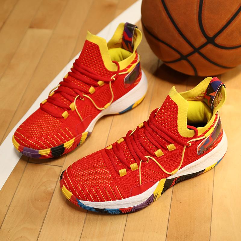 35-46 Teen Adult Large Shock Absorbent Anti Slip Wear Resistant Breathable Outdoor Basketball Shoes Casual Sports Shoes