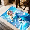 Elsa's Magical Ice Garden Area Rug Design for Game Room Foyer Living Rooms Kitchen Antislip Carpet Office home decor Wedding Party Gift