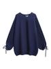 Plus Size Women's Winter Sweater - Loose Knit Wool Top with Stylish Design (130-350 Jin)