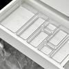 Drawer Partition, Built-In Storage Box, Desk, Stationery, Acrylic, Transparent Desktop, Cosmetics, Sundries, Sorting Storage Box.