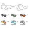 Classic Oversized Men Sunglasses UV400 Protection Big Plastic Frame Vintage Unisex Driving Shades Fashion