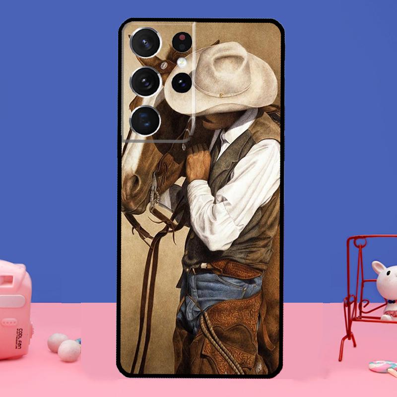Extreme Sport Rodeo Cowboy Lasso Case For Samsung Galaxy S22 S21 Note 20 Ultra Note 10 S8 S9 S10 Plus S20 FE Phone Cover