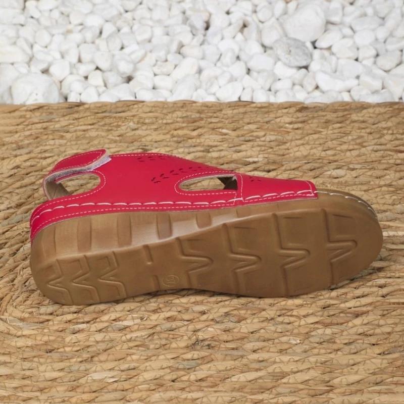 2025 Summer Fashion Women's Sandals New Wedges Peep Toe Sandals Women Hollow Platform Outdoor High Heels Sandalias De Mujer