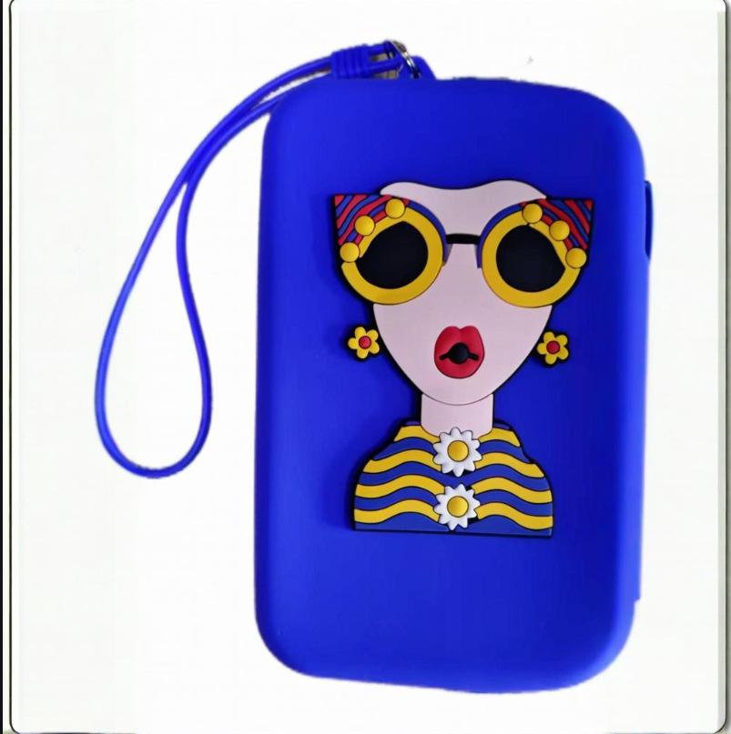 Portable Silicone Card Holder – Travel Organizer for ID, Bank, and Transportation Cards